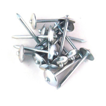 2.5inch bwg9 galvanized umbrella head roofing nails